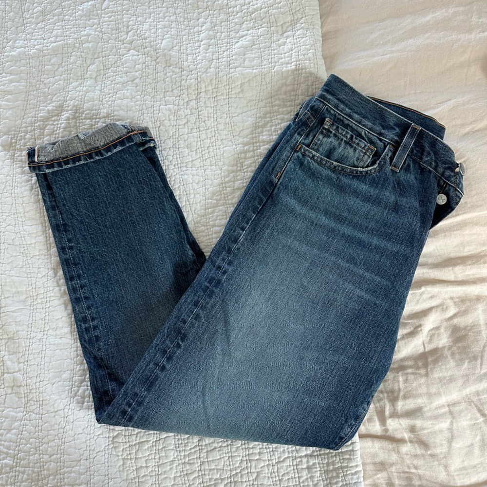 Outerknown SEA Selvedge Denim- cropped and relaxed fit